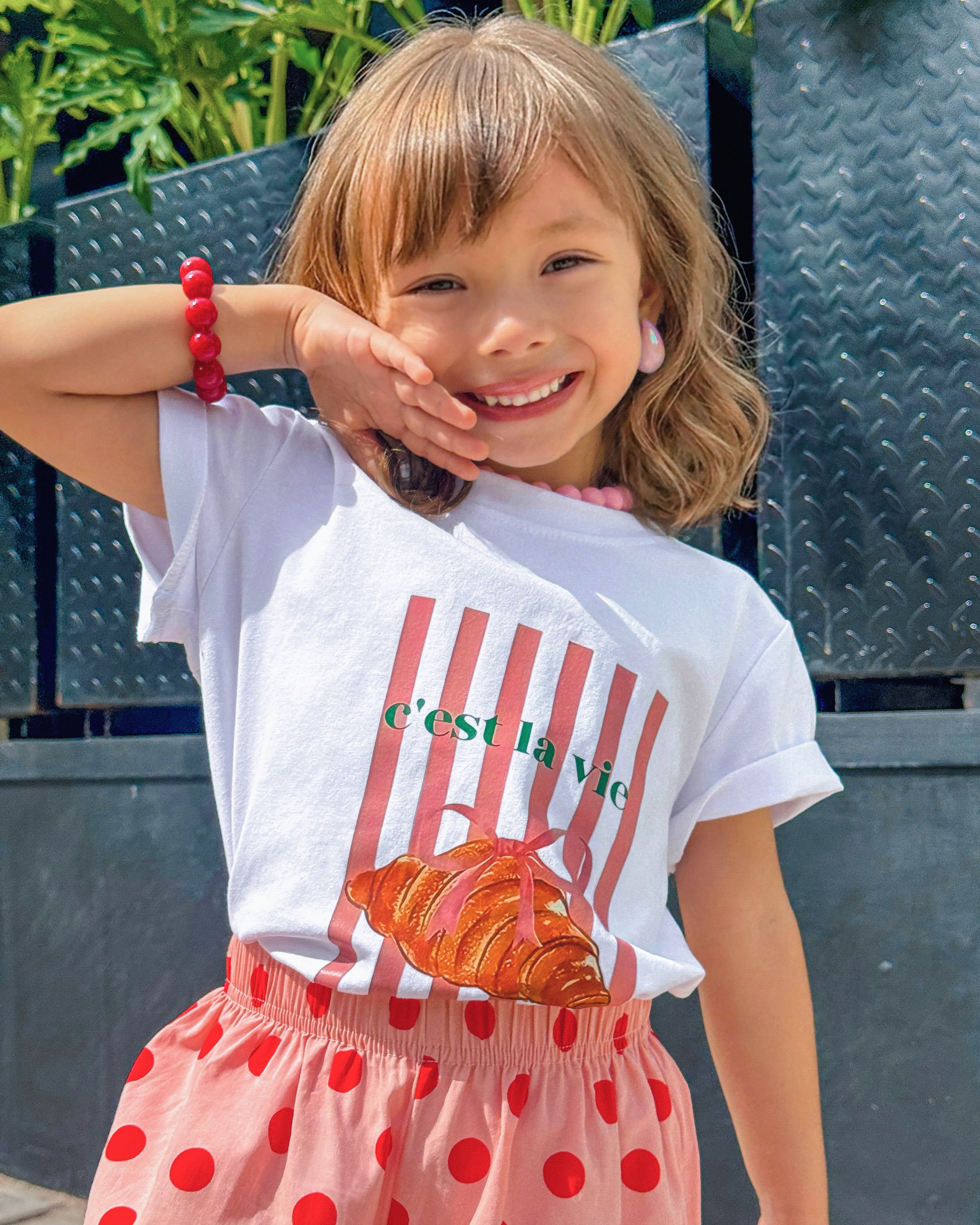 Camiseta Zoe Croissant